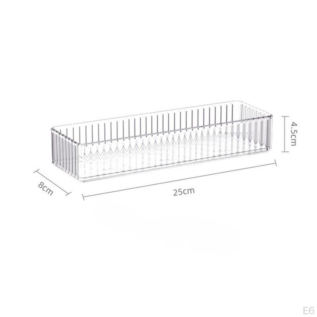 Klar Schreibtisch Schublade Organizer Fach Bad Büro Küche Utensilien Gadget Teiler Lagerung