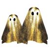 Sequin Fabric Ghost Tabletop Decor Halloween Shiny Ghost Figurine for Halloween Bedroom Desktop Home Decor