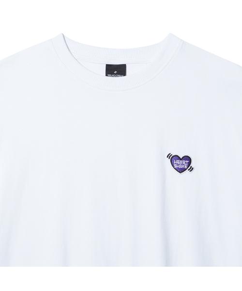 WANGGWAN Heartshake Oversized Short Sleeve T-Shirt (White)