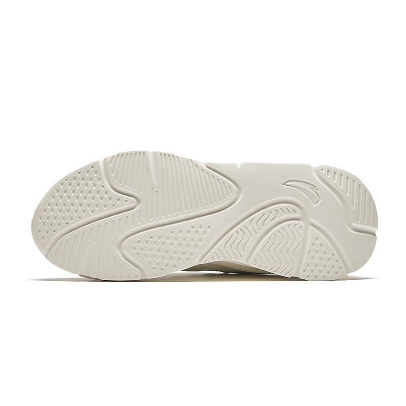Anta Comfortable Simple Non-Slip Wear-Resistant Low-Top Casual Shoes Women sneaker White Blue 922448811-5