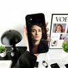 P-B-Lizzie Stark Phone Case Black Silicone Soft For Samsung Galaxy A73,A72,A71,A70,A53,A52,A51