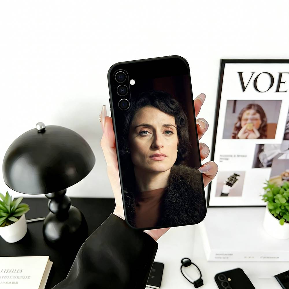 P-B-Lizzie Stark Phone Case Black Silicone Soft For Samsung Galaxy A73,A72,A71,A70,A53,A52,A51