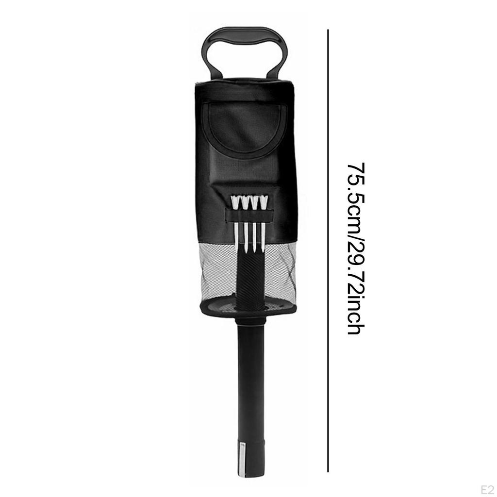 Golf Ball Retriever Accessories Pocket Tee Holder Portable Grabber Golfers Gifts