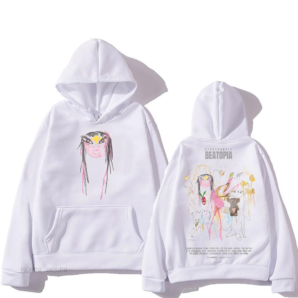 Beabadoobee Beatopia Hooded With Hooded Hip Hop Harajuku Sweatshirt Pop Fleece Clothing — фото 2
