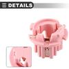 Motoforti Rear Tail Light Lamp Bulb Socket, for Mercedes-Benz CL500 2000-2006, Plastic, No.A1408260582, Pink