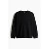H M Loose Fit Sweater Black