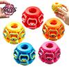 Students Stress Balls 3D Printed Mini Bouncing Ball, Relief Rebound Ball Fidget Toy, Anxiety Reduction Sensory for Home Office Travel Toy