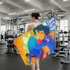W-Welcome Home Wally Darling Game Towel Quick Drying Beach Towels Are Suitable For Swimming Pools Camping Yoga And The Gym