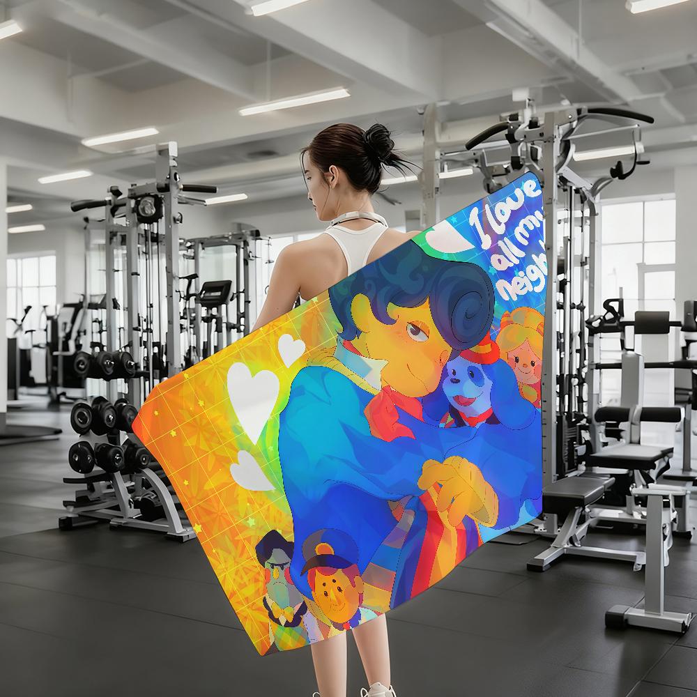 W-Welcome Home Wally Darling Game Towel Quick Drying Beach Towels Are Suitable For Swimming Pools Camping Yoga And The Gym