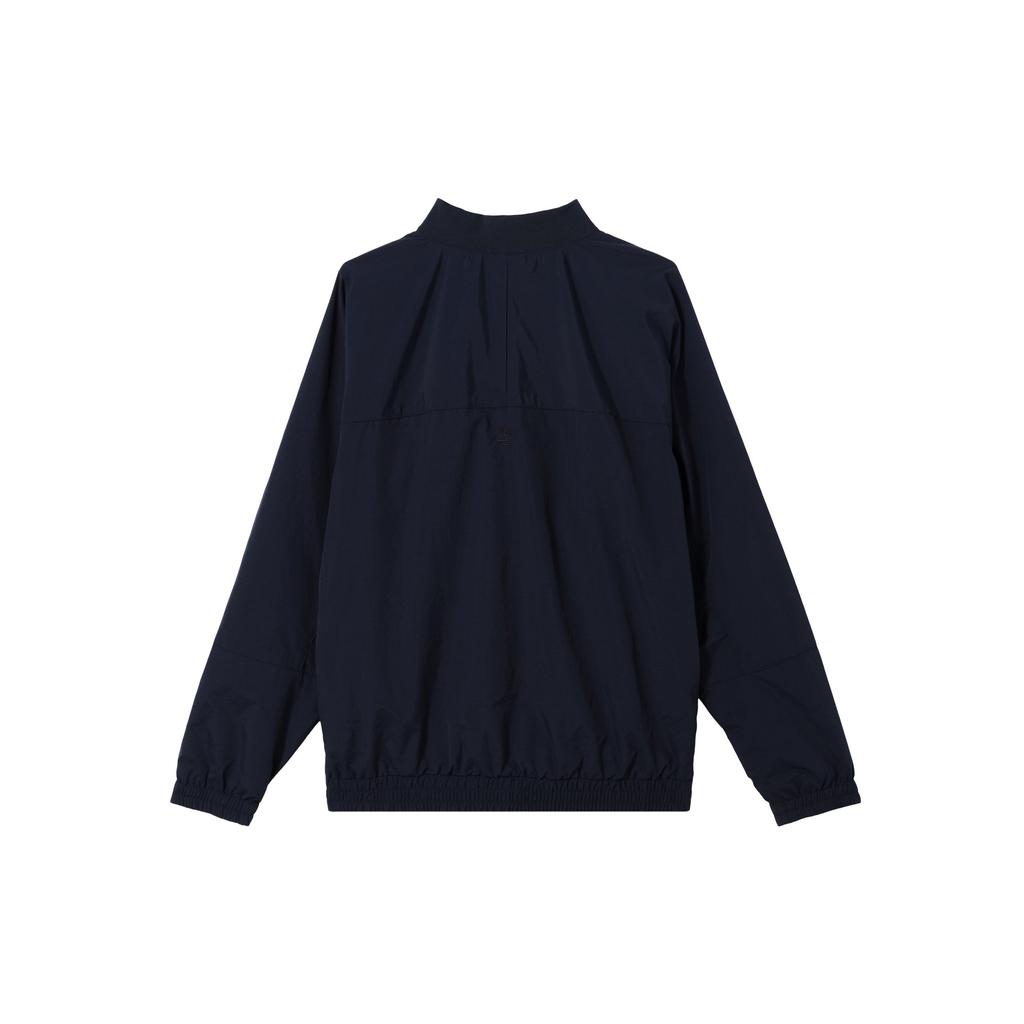 Timberland Solid Color Outdoor Casual Windproof Water-Repellent Stand Collar Jacket Men Jackets Navy-Blue A6R87-433