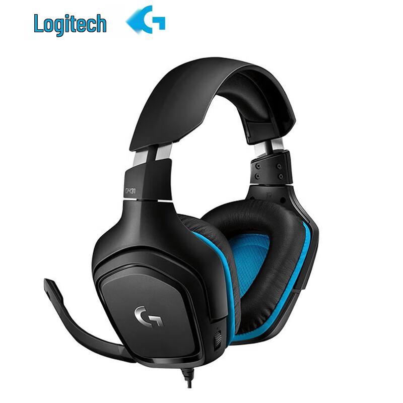 Logitech G431 7.1 Surround Sound Gaming Headset