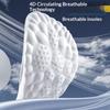 4D Massage Insoles Super Soft Sports Shoes Insole For Feet Running Baskets Shoe Sole Arch Support Orthopedic Inserts Unisex