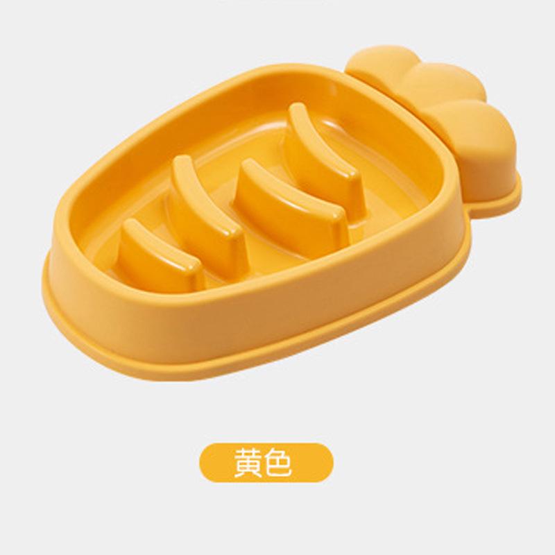One piece of dog anti-choking slow food bowl dog bowl dog basin feeder cat bowl pet supplies dog food bowl cat food basin