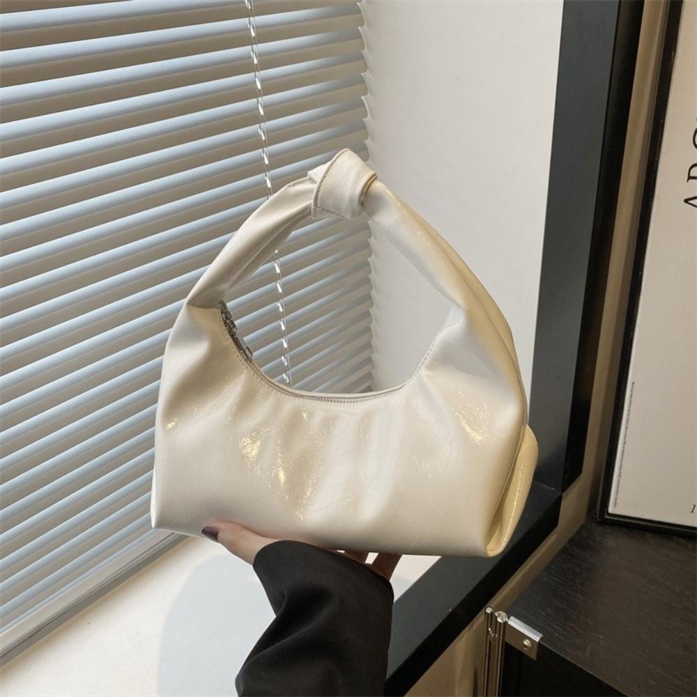 Dumpling Clutch Bags Solid Color Women Handbags Stylish Armpit Bags  Daily