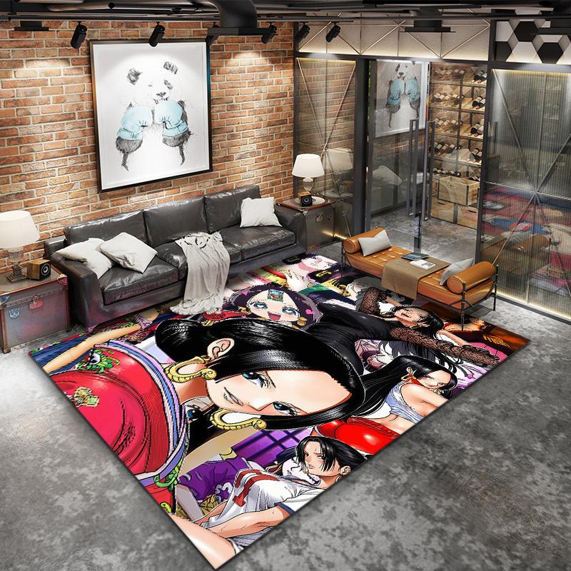 Boa Hancock Carpet Rug For Living Room Bedroom Home Sofa Decoration,kids Play Nonslip Floor Mat