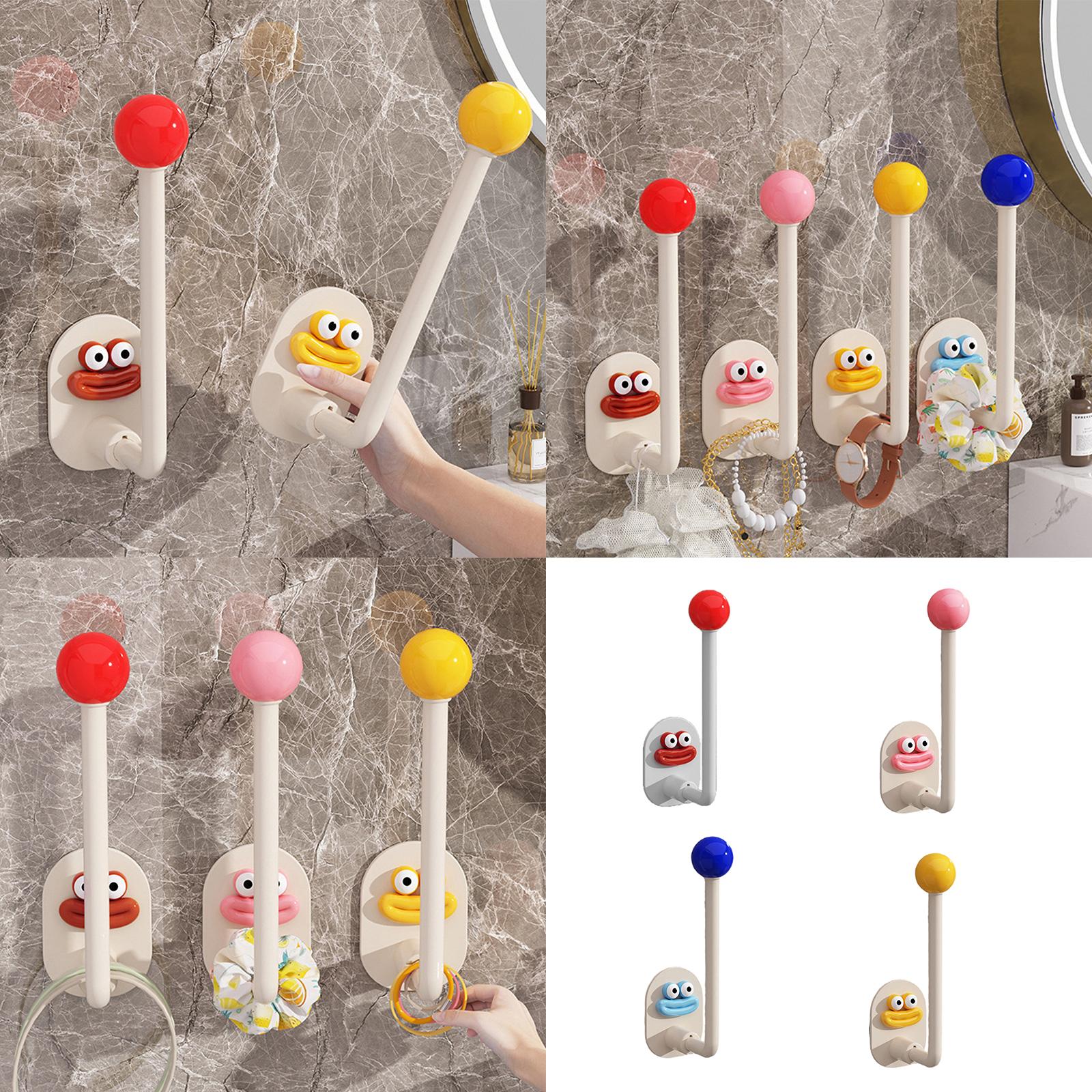 

Without Drilling Designs Wall Mounted Hair Accessory Organizers for Bathroom with Hook and Compartments Daily Use синій