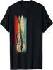 Kontrabass Grafik, Retro Kontrabass Fiddle T-Shirt