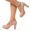 Women's High Heels Mary Janes Shoes Dress Pumps Strap Heeled Party Wedding Office Shoes Female Big Size 2026
