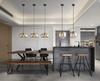 Nordic Industrial Glass Pendant Light for Cafe/Bar