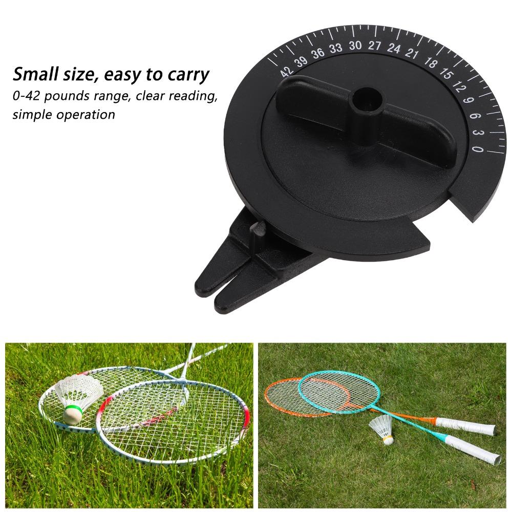 LBS Scale Badminton Tension Tester ABS Pressure Calibrator Racket String Meter String Maintenance