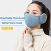 Winter Cold-proof Breathable Earmuffs and Windproof 3D Polar Fleece Riding Ear Protection Motorcycle and Bicycle Riding Mask