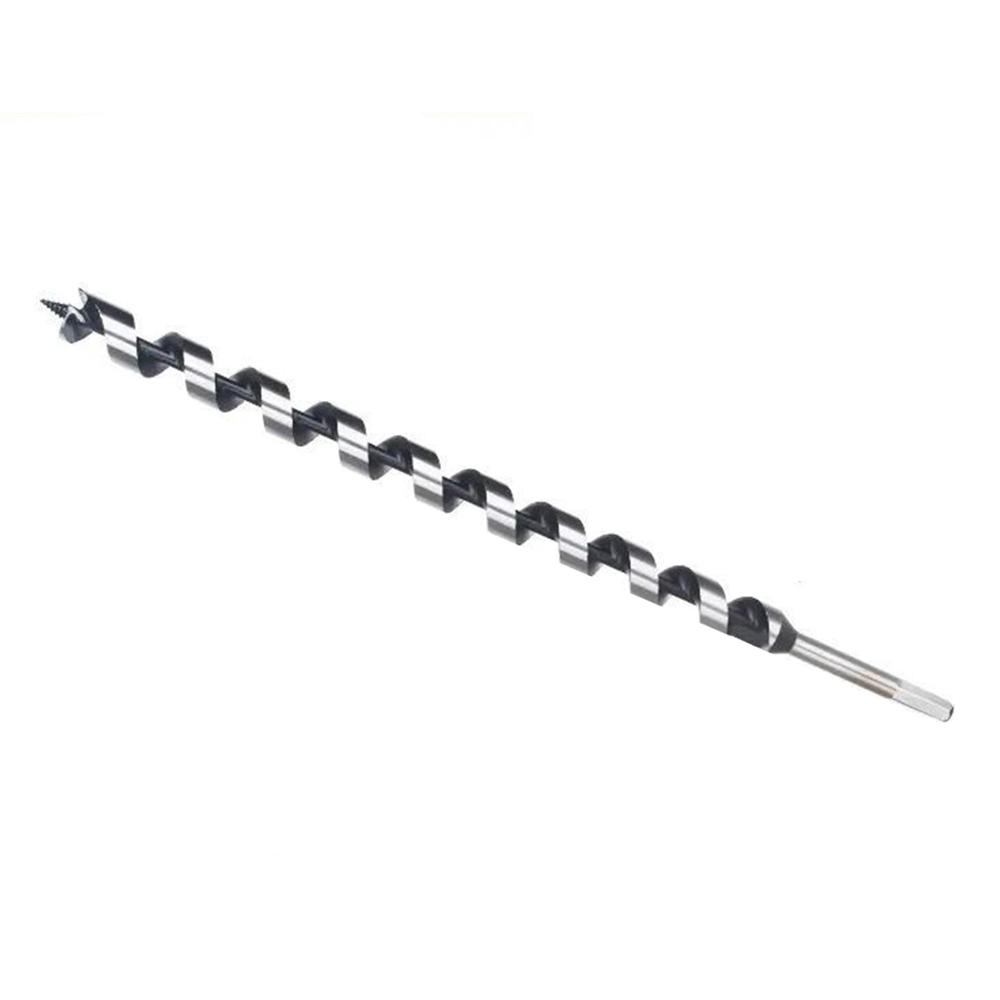 22 X 460mm Deep Hole Extended Auger Drill Bit Woodworking Hex Shank Bit for Electric Drill/Bench Drill