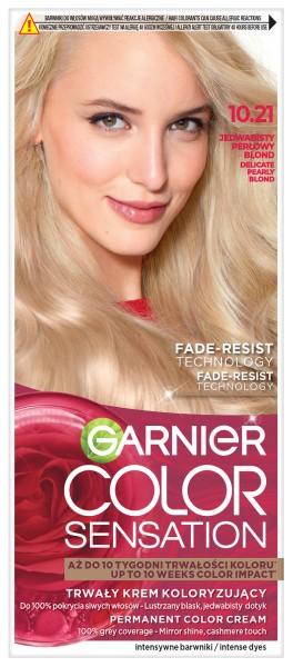 Garnier Color Sensation Crema Colorante N. 10.21 - Biondo Perla Setoso 1 Confezione.