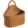 Practical Wall Mounted Sturdy Woven Storage Basket Home Accessory for Kitchen Bathroom and Office Supplies Organization