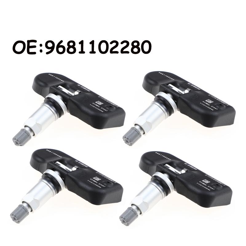 

4 шт./лот для Peugeot 407 207 307 607 508 807 TPMS датчик давления в шинах 9681102280