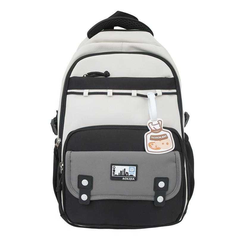 

2025 Large Capacity Backpack for Men Women, College High School Student Bookbag, Travel Rucksack, Lightweight Laptop Bag чёрный