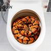 Creative Home Soft Decoration Realistic Snake Toilet Seat Sticker, PVC Waterproof Python Funny Vinyl Sticker Decal, Lid for Bathroom Wall Art