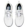 Skechers Edgeride Fabric Comfortable Classic Versatile Fashion Breathable Low-Top Casual Shoes Men Sneakers White Blue 232836-WNV