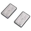 Metal Push Card Slider Zinc Alloy Stress Relief Decompression Toy Infinite Position Ket Size Fingertip Slider for Adults Relaxation