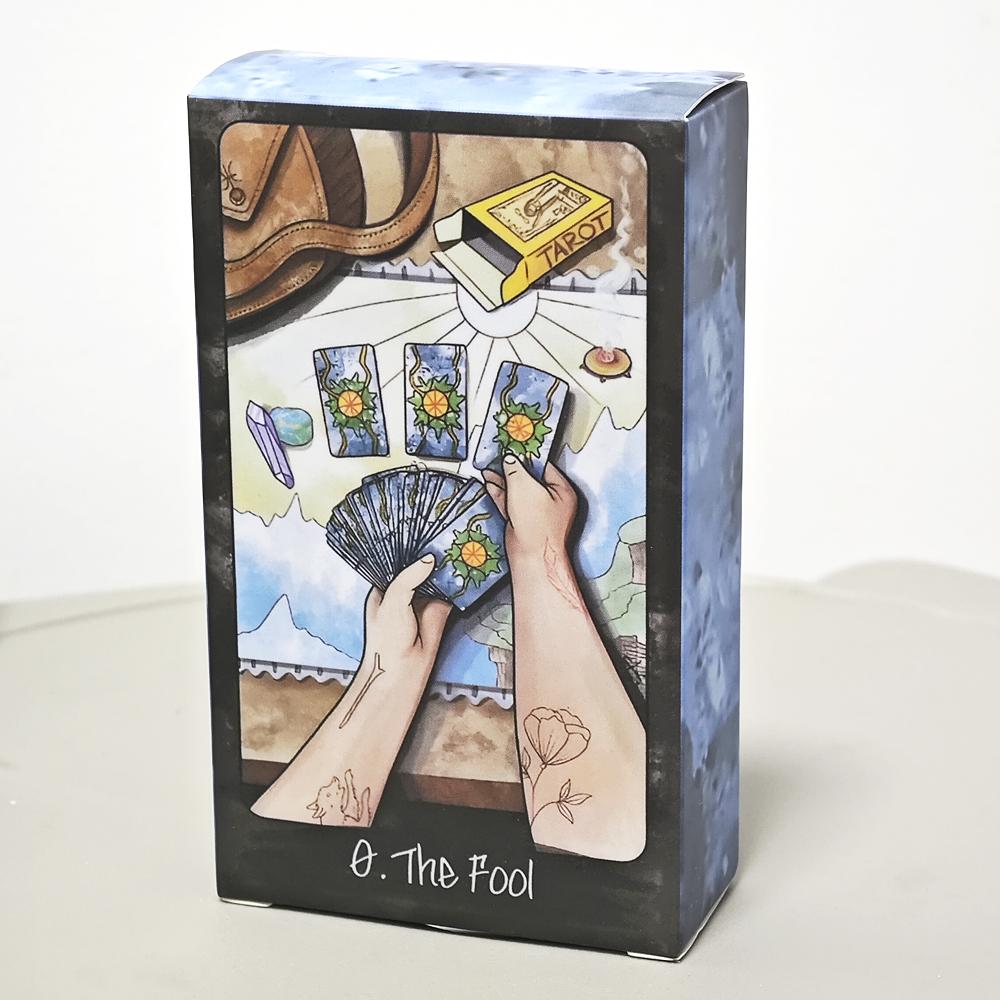 Pocket of Peers Tarot An 80 Card Tarot Deck Featuring Individuals From The Ever Growing Divination Community 10.3*6cm