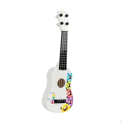 Kinder Ukulele 4-Saiten Gitarre Entwicklungsverstellbares Musikinstrument Klein für
