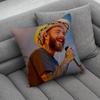 P-Post M-Malone Pillow Case Soft Cushion Cases for Farmhouse Sofa Decor Home Decorations and Protector