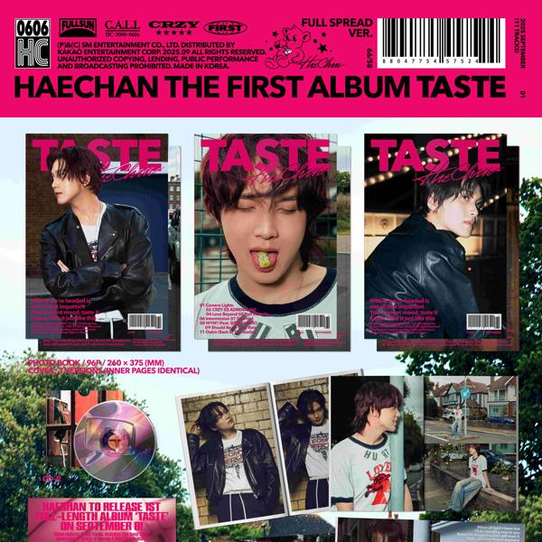 HAECHAN - 1st Album [TASTE] (Full Spread Ver.)