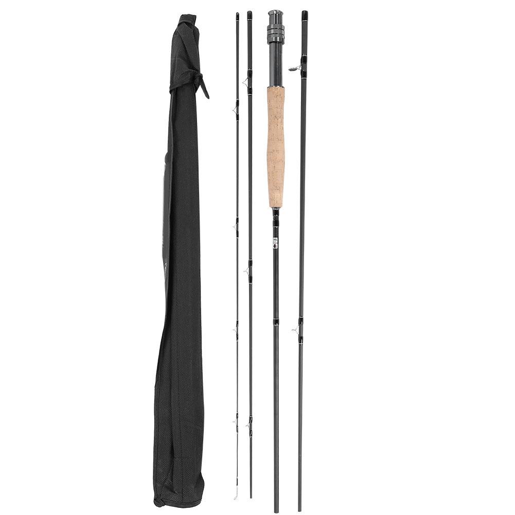 Protable Carbon Fiber Fly Fishing Rod Telescopic Pole Tackle Accessory #7 8