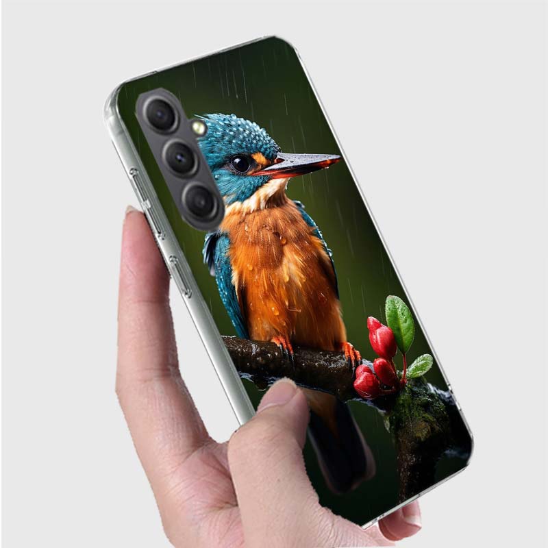 Hummingbird Phone Case for Samsung A16 A26 A36 A56 A17 A37 A57 A07 A06 A02S A03 A04S A05S Galaxy Note 20 10 A50S A71 A51 A31 A30