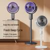 ZISIZ Portable Oscillating Rechargeable Standing Fan