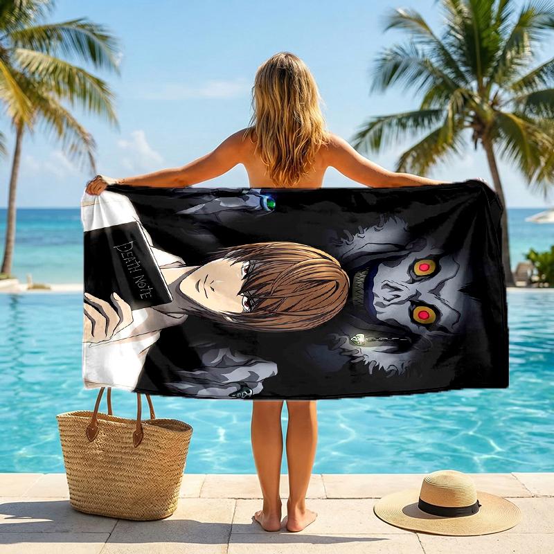 Light Fashion Beach Towel: Ideal for Summer Adventures Soft, absorbent and quick drying suitable for swimming and bathing