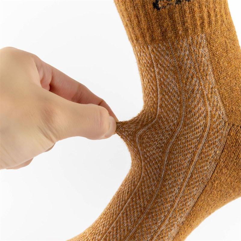 5 Paar Mode Winter Männer Frauen nördlichen verdickt warme Terry Kamelhaar Socken