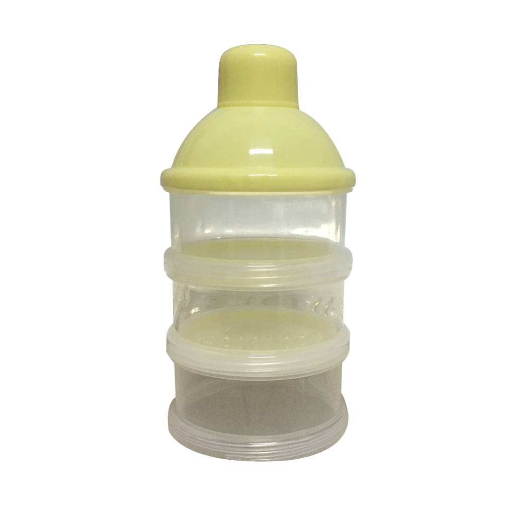 

Portable Milk Powder Formula Dispenser Food Container Three Grid Storage Feeding Box for Baby Kids Toddler Three