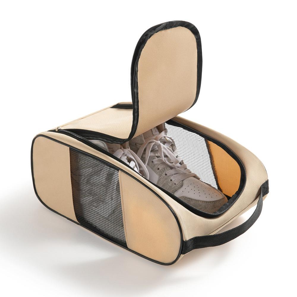 Breathable Shoe Storage Bag Oxford Cloth Travel Slipper Handbag  Business Travel