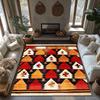 Vintage Persian Area Rug Bohemian Carpet Non-Slip Floor Mat Living Room Decor Kilim Pattern Home Accent Durable Indoor Outdoor A