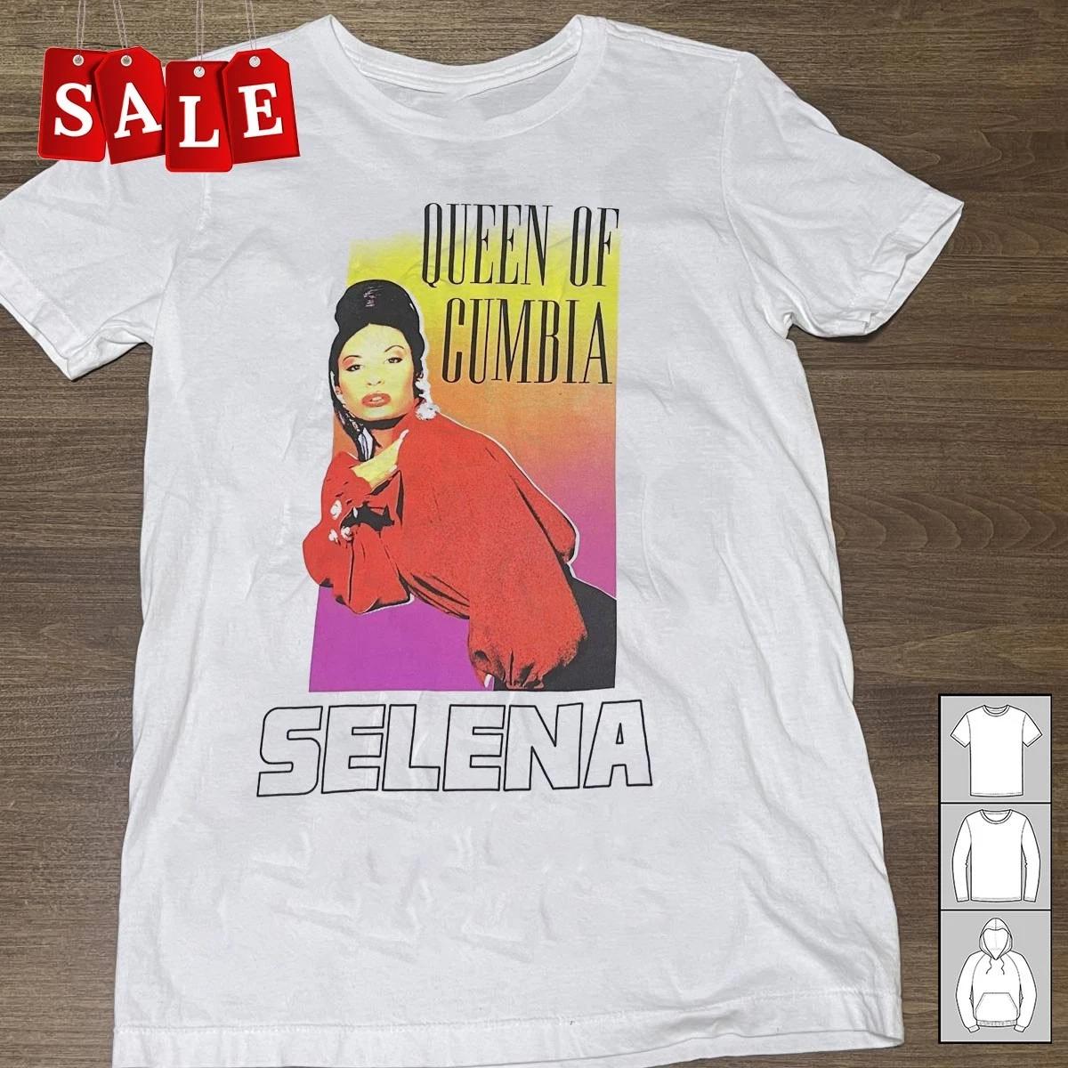 New Selena Quintanilla Queen Of Cumbia Gift For Fans Unisex S-5XL Shirt OS382 XL