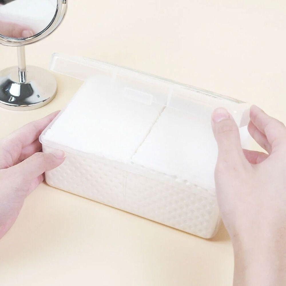 Portable Cosmetic Wipes Disposable Double-sided Cotton Pads Makeup Removal Makeup Facial Cotton Pads