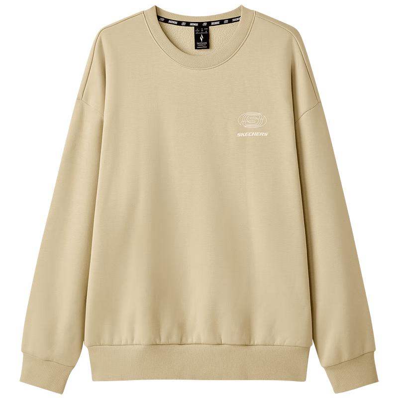 Skechers L324U189 Women's Relaxed Fit Crew Neck Sweatshirt