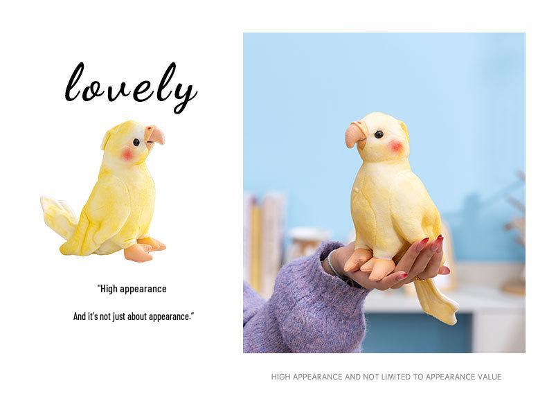 Cross-Border Yellow Parrot Plush Toy - Cute, Comforting Doll and Hot-Selling Animal Plush