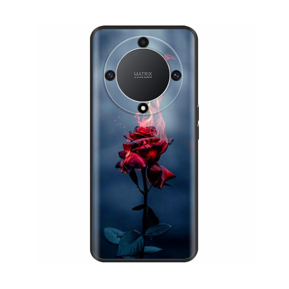 For Honor Magic5 Lite Case 2023 Silicone Back Cover TPU Phone Cases for Huawei Honor Magic4 Lite Magic 5 Lite Soft Funda Cartoon
